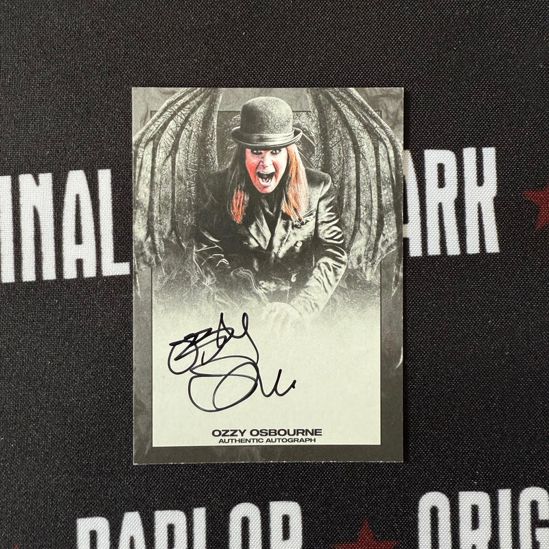 Ozzy Osbourne Autographed Trading Card - 02