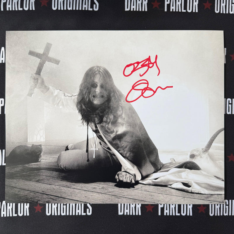 Ozzy Osbourne Autographed Photo - 03