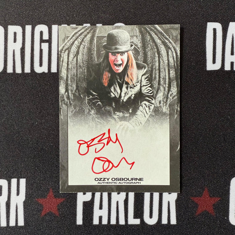 Ozzy Osbourne Autographed Trading Card - 05