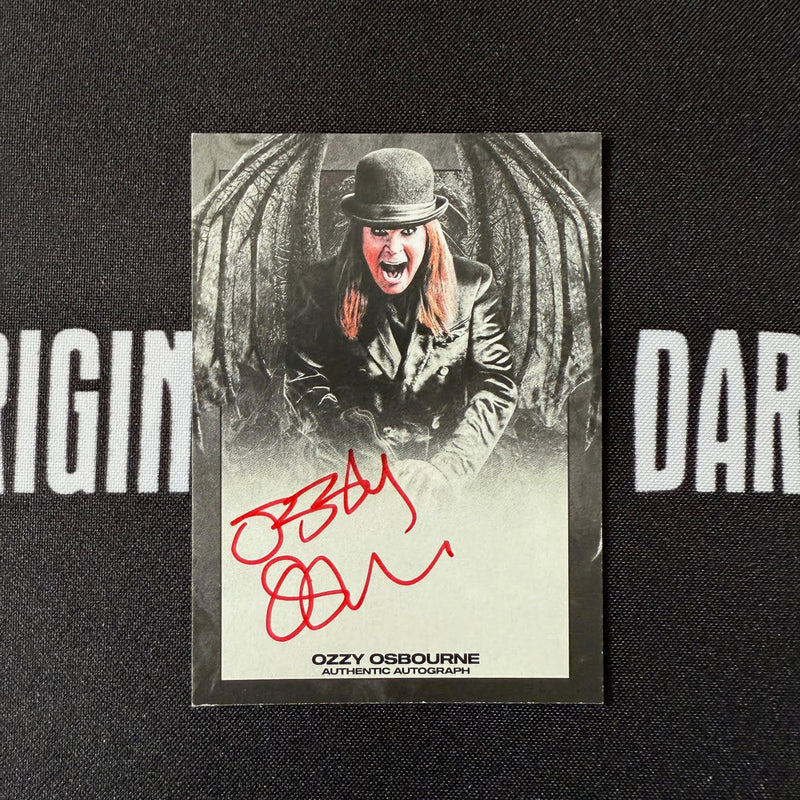 Ozzy Osbourne Autographed Trading Card - 06