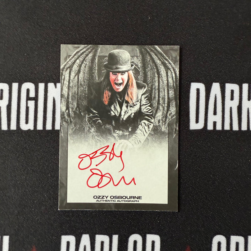 Ozzy Osbourne Autographed Trading Card - 07