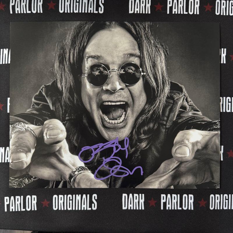 Ozzy Osbourne Autographed Photo - 09