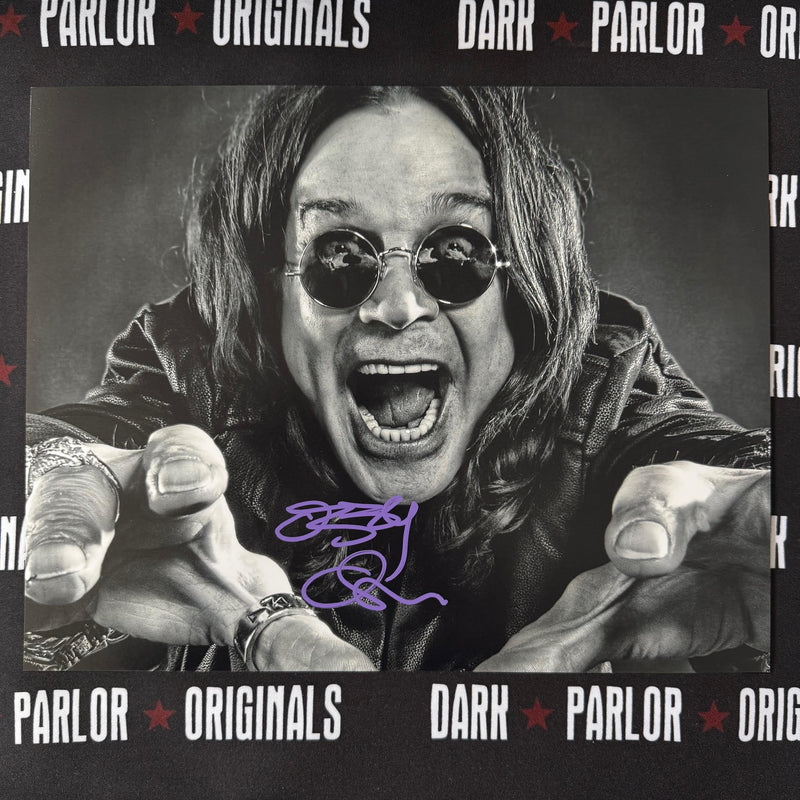 Ozzy Osbourne Autographed Photo - 10