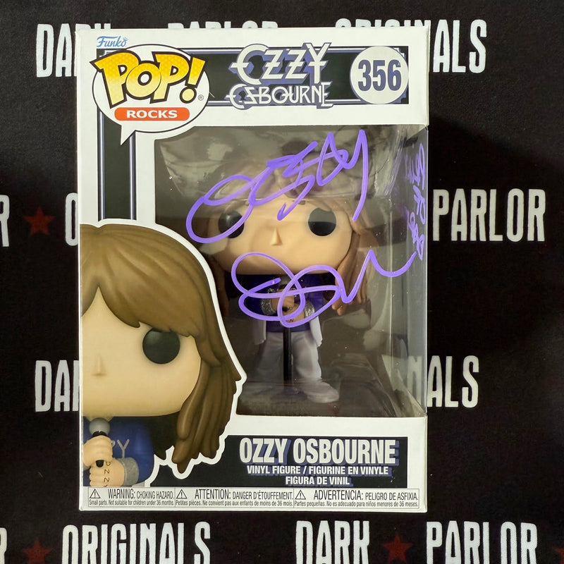 Ozzy Osbourne Autographed Funko Pop - 16