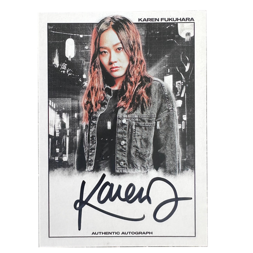 Karen Fukuhara - Autographed 'Kimiko' Trading Card