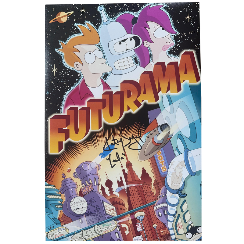 Katey Sagal - Autographed 'Futurama' Mini-Poster