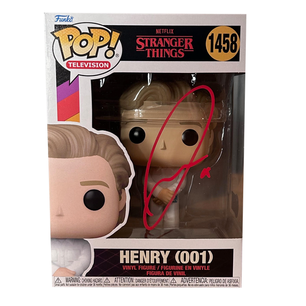 Jamie Campbell Bower Autograph - Henry (001) Funko Pop – Dark Parlor ...