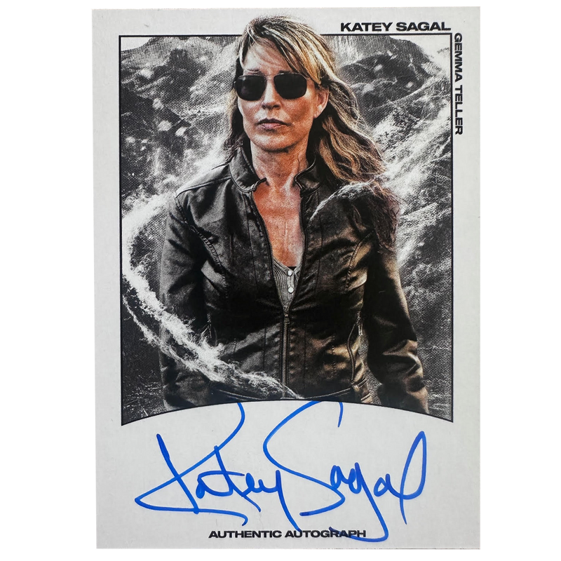 Katey Sagal - Autographed 'Gemma Teller' Trading Card