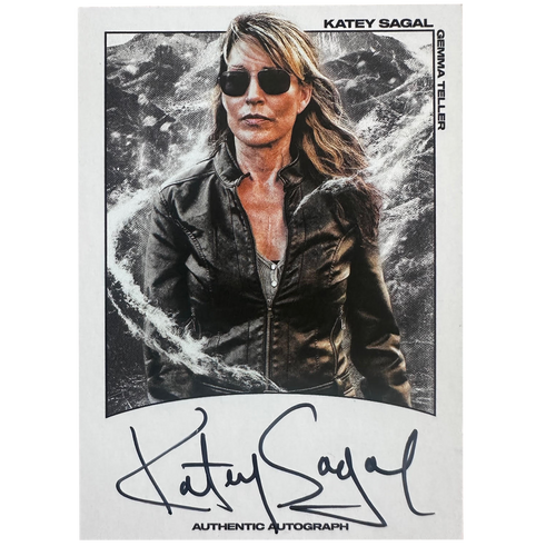 Katey Sagal - Autographed 'Gemma Teller' Trading Card