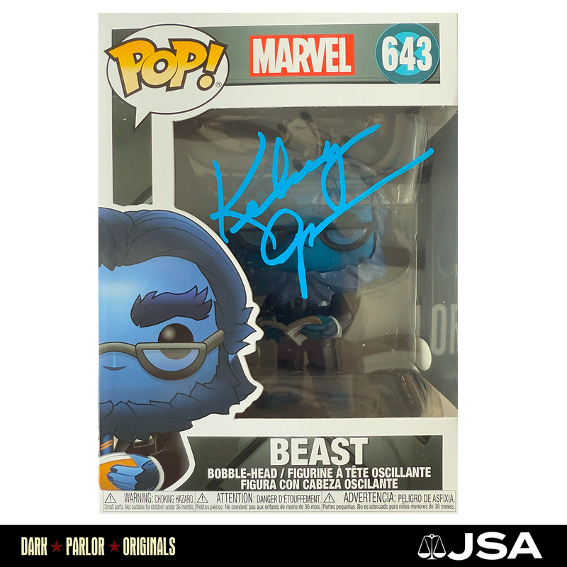 Kelsey Grammer Autograph - Beast #643 Funko Pop - Blue