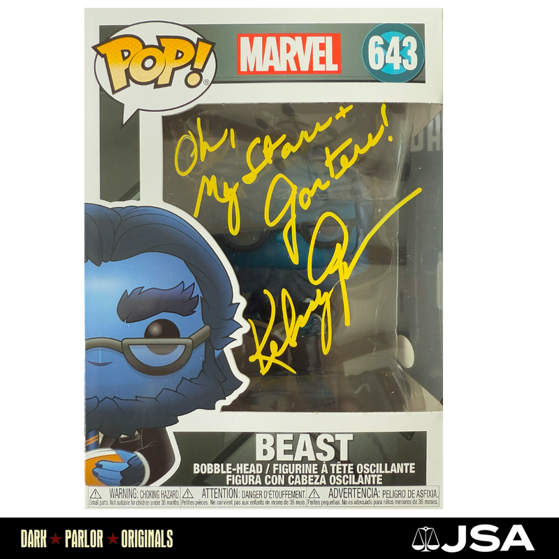 Kelsey Grammer Autograph - Beast #643 Funko Pop - Stars + Garters - Yellow