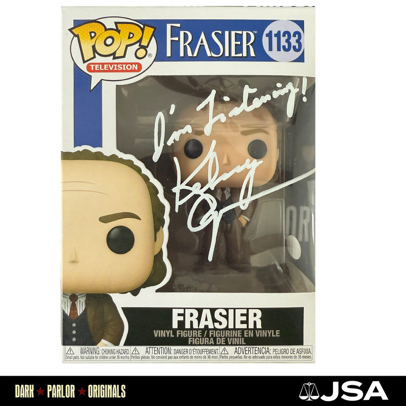 Kelsey Grammer Autograph - Frasier #1133 Funko Pop - I'm Listening! - White