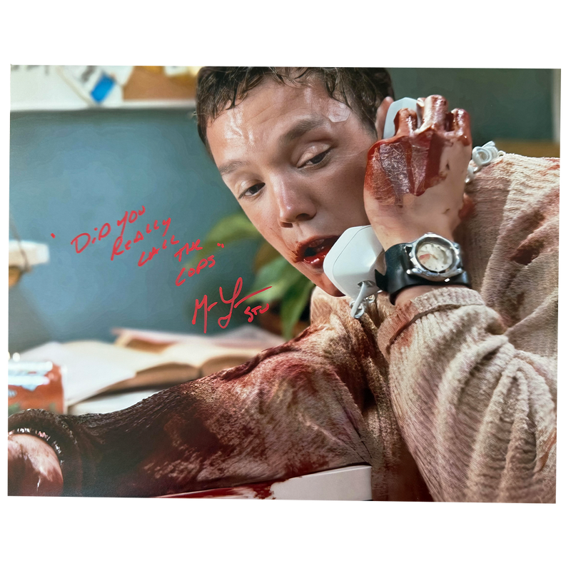 Matthew Lillard Autographed 'Cops' Photo