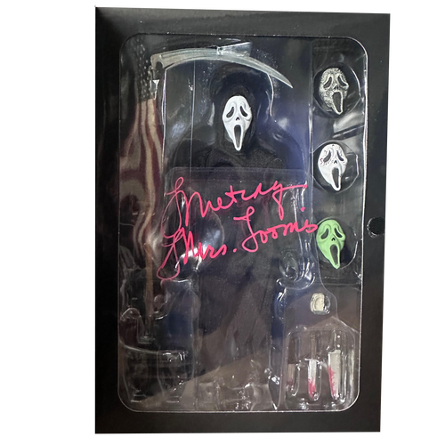 Laurie Metcalf Autographed Ghost Face NECA Figure