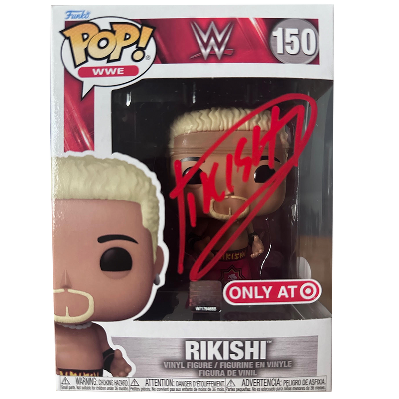 Rikishi Autographed Funko Pop