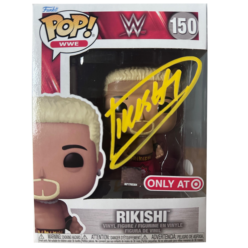 Rikishi Autographed Funko Pop