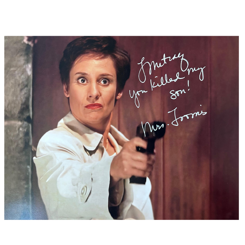 Laurie Metcalf Autographed Scream 2 - "You Killed My Son!"