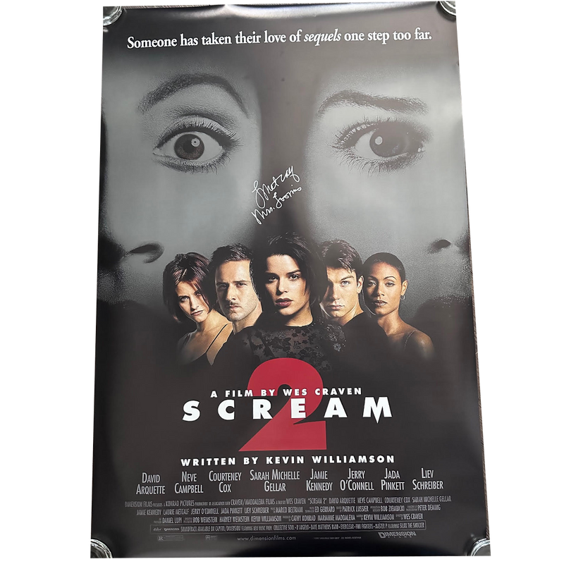 Laurie Metcalf Autographed Scream 2 - 24"x36" Movie Poster