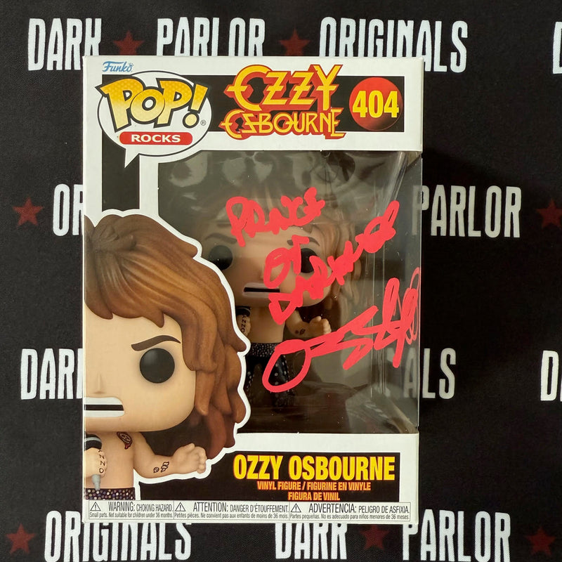 Ozzy Osbourne Autographed Funko Pop - 03